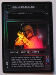 Boba Fett With Blaster Rifle [Foil] [Loose]